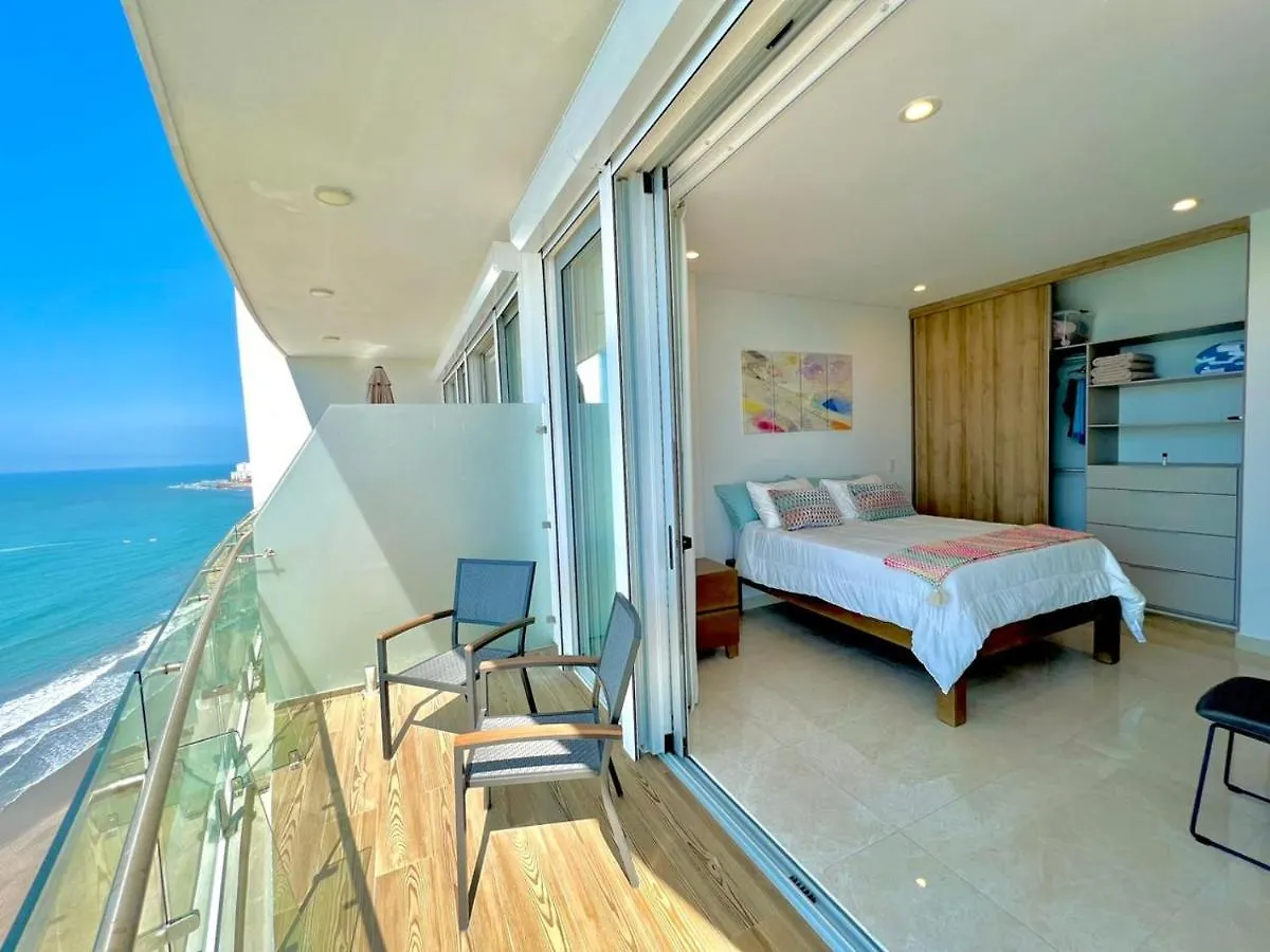 Apartamento Camino Al Mar 1702 Vista Al Mar Mazatlán