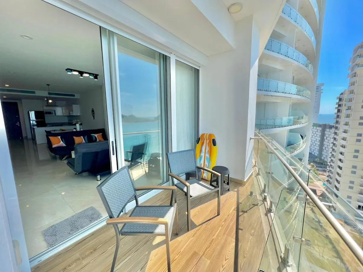 Apartmán Camino Al Mar 1702 Vista Al Mar Mazatlán Mexiko